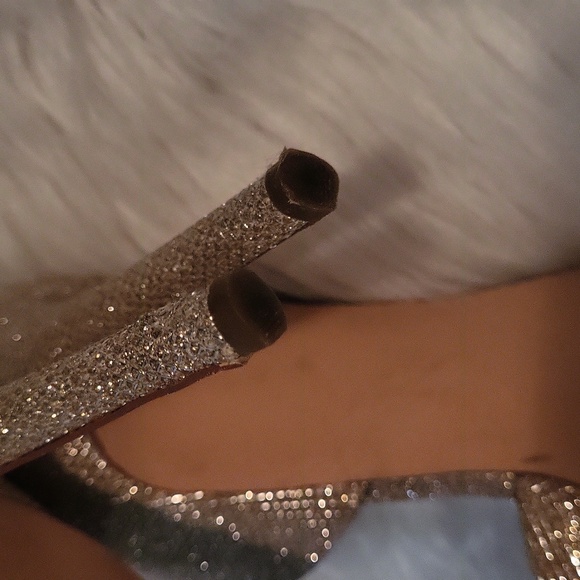 Betsey Johnson bling bling shiny PRINCE d'Orsay Pump - Picture 11 of 14